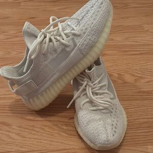 White Knit Sneakers
